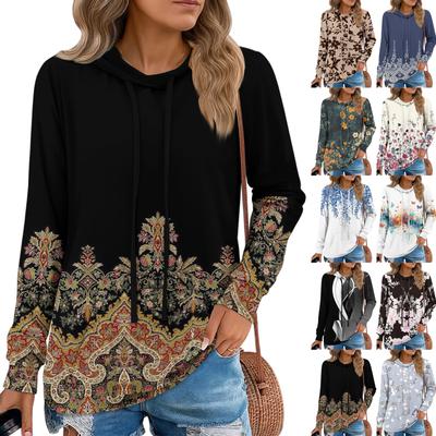 Женские худи-пуловеры, модные толстовки с капюшоном для девочек-подростков, женский осенний туник-топ