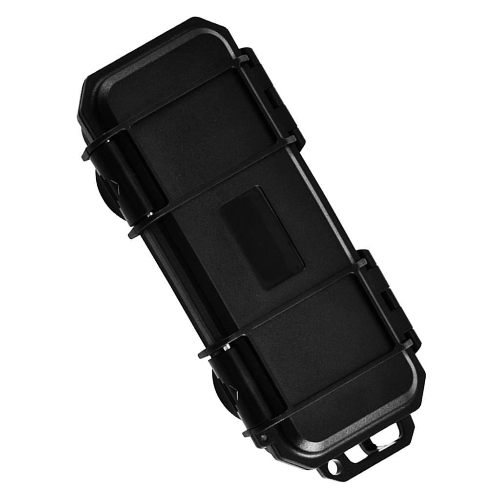 Компактный небольшой ящик для хранения инструментов с пенопластовой подкладкой для безопасной защиты и организации снаряжения, водонепроницаемый ударопрочный чехол