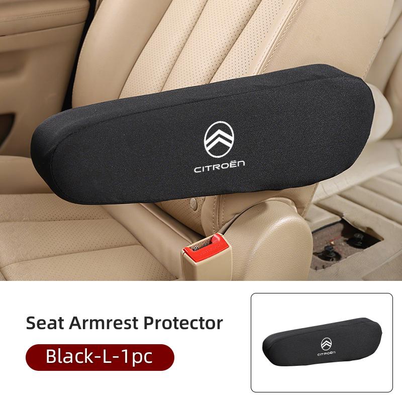 TCJH7 Fabric Car Seat Armrest Cover Breathable Cloth For Citroen C4 C3 C5 C1 C2 Berlingo Celysee Cactus Picasso Aircross Grand