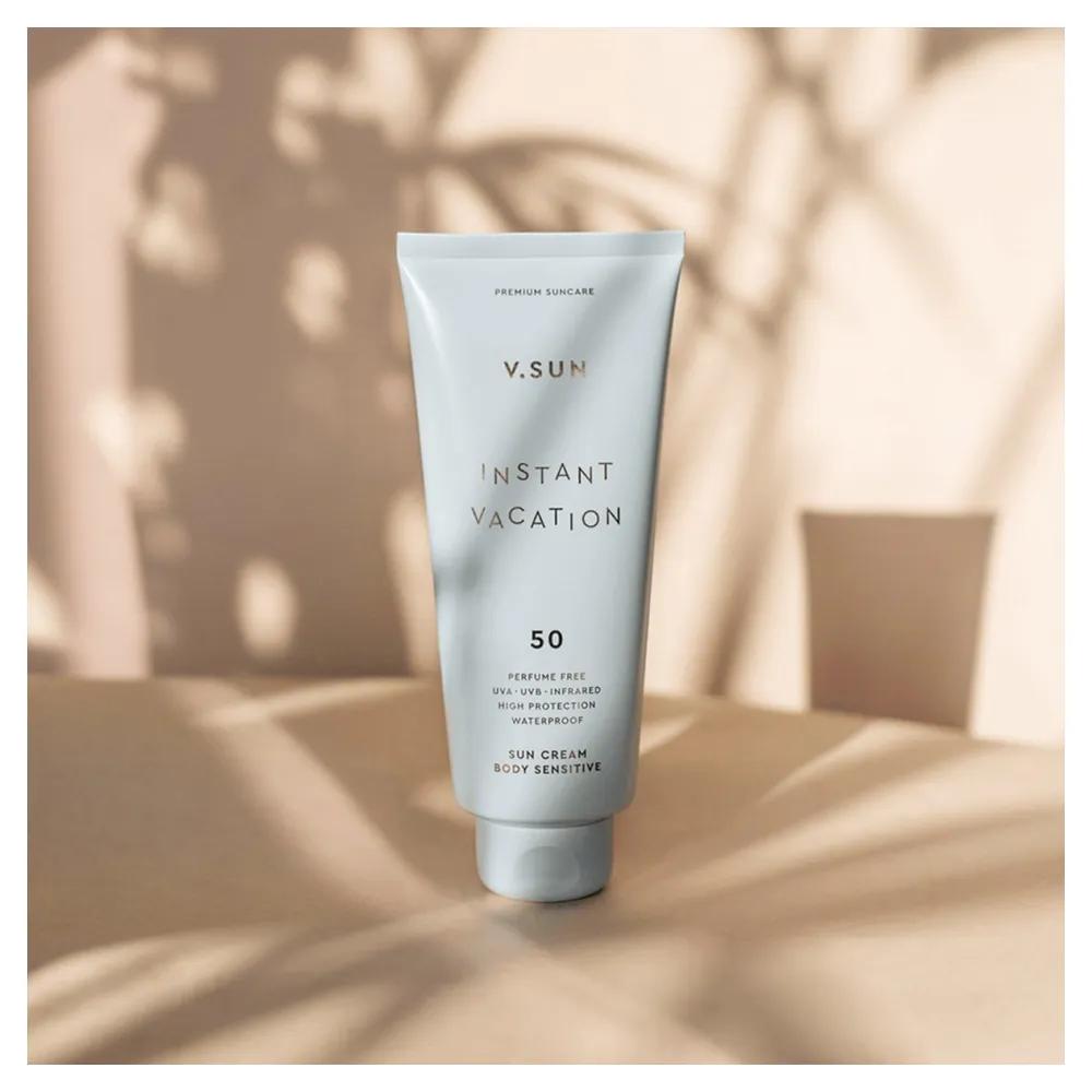 V.SUN Солнцезащитный лосьон Sensitive Instant Vacation SPF 50, 200 мл