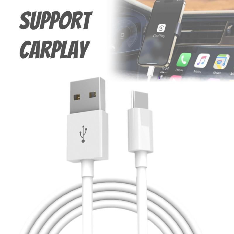 Автомобильное зарядное устройство Apple 15 Usb-c Быстрая зарядка Кабель для передачи данных Порт Type-c Выходная мощность 12 Вт