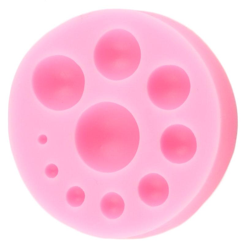 Полусфера жемчужный шар силиконовая форма торт границы помадка DIY свадебная выпечка торт украшения инструменты конфеты шоколад формы для мастики