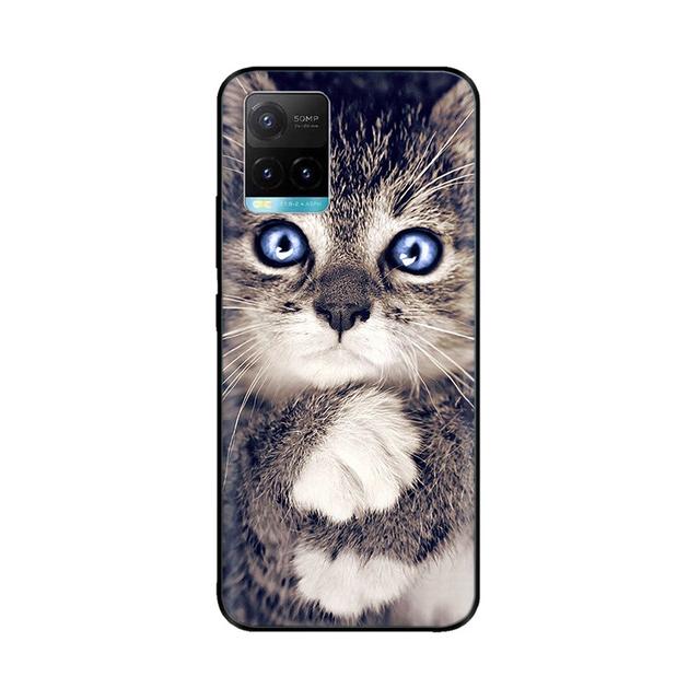 Чехол для Vivo Y21 2021, чехол для Vivo Y33s, силиконовый чехол для задней панели телефона Vivo Y21s Y33s, чехол Y 21, черный бампер Vivoy21, чехлы из ТПУ