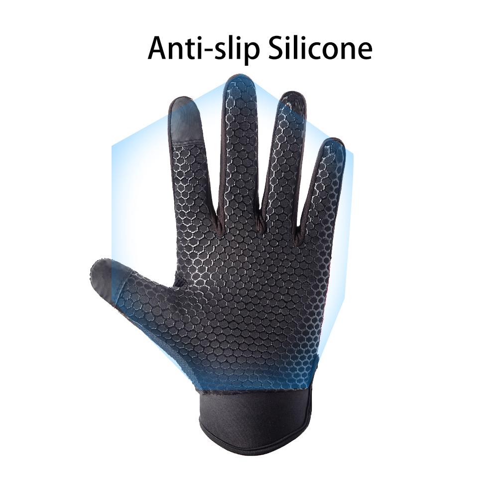 Велосипедные перчатки для езды на велосипеде, перчатки для сенсорного экрана, дышащие перчатки для мотоциклистов, защитное снаряжение для всех пальцев для занятий спортом на открытом воздухе