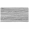 Bathroom Wall Cabinet Grey Sonoma 80 x 25 x 40 cm Particleboard