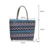 Large Size Shoulder Bag Vintage Shopping Storage Bag Casual Canvas Handbag  Student
