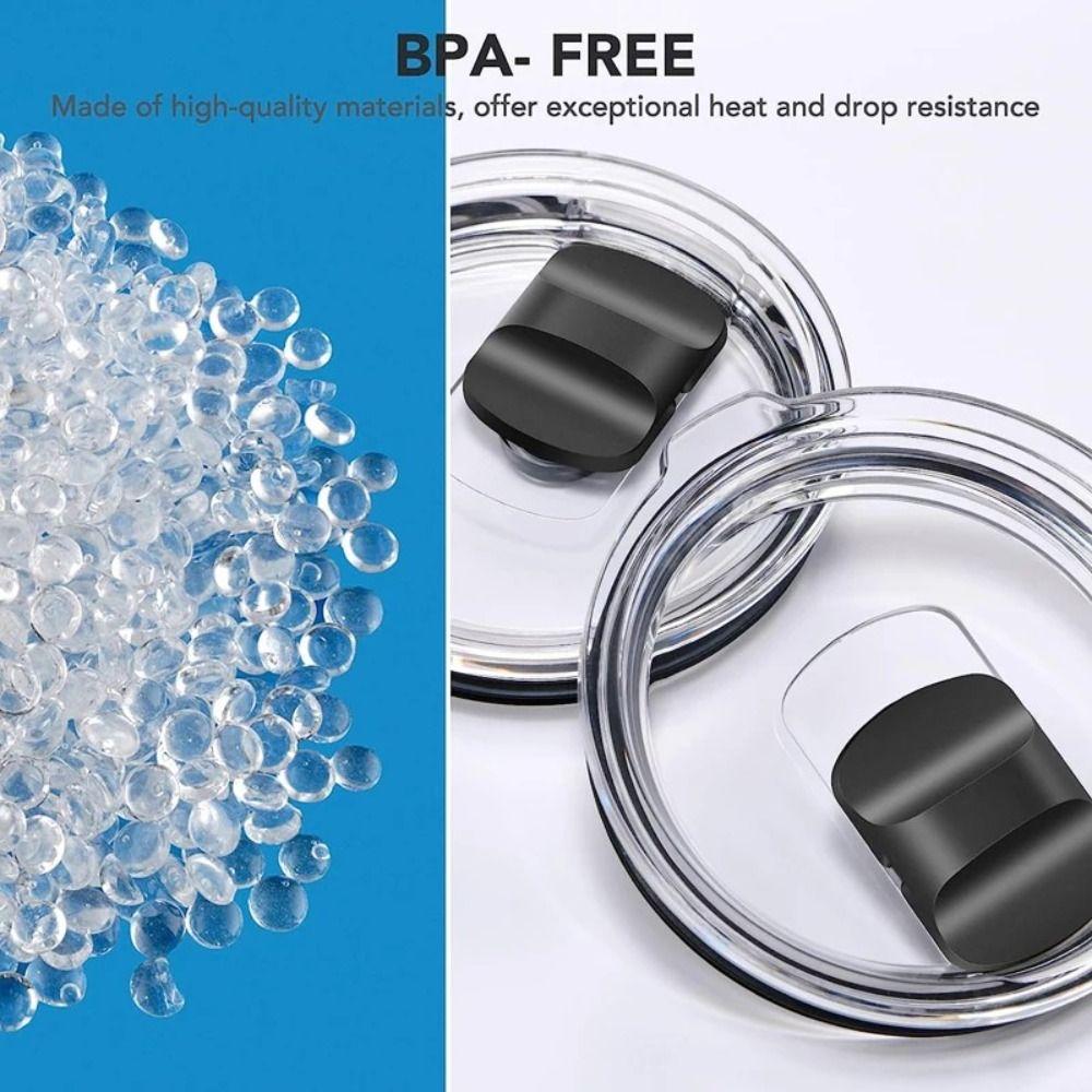 Магнитная крышка-слайдер для кружки-тамблера 20/30 унций, крышка для бутылки для воды, сменные крышки для путешествий