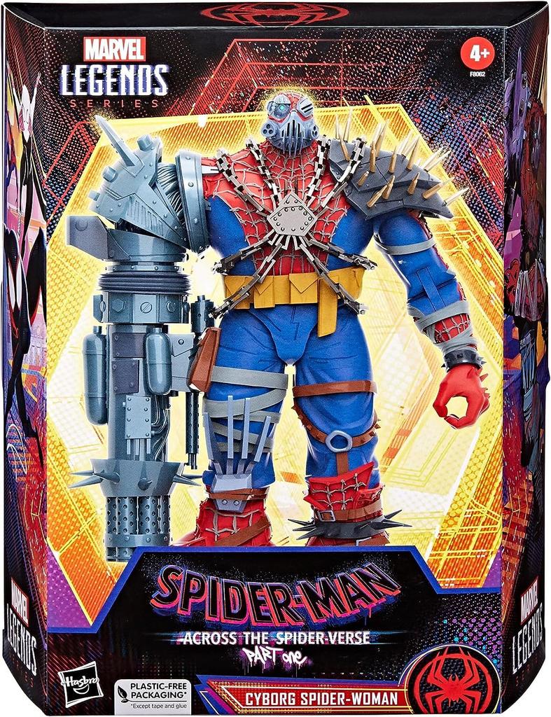 Hasbro Across the Marvel Legends Фигурка Deluxe Pack Киборг 2023 Легенды Фильм MCU Аниме MARVEL LEGENDS Человек-паук Spider-Verse 6 дюймов