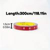 300 см сверхпрочная двухсторонняя клейкая лента для автомобиля, специальная, отрывается, не оставляя следов, высокая вязкость, крепление, липкая