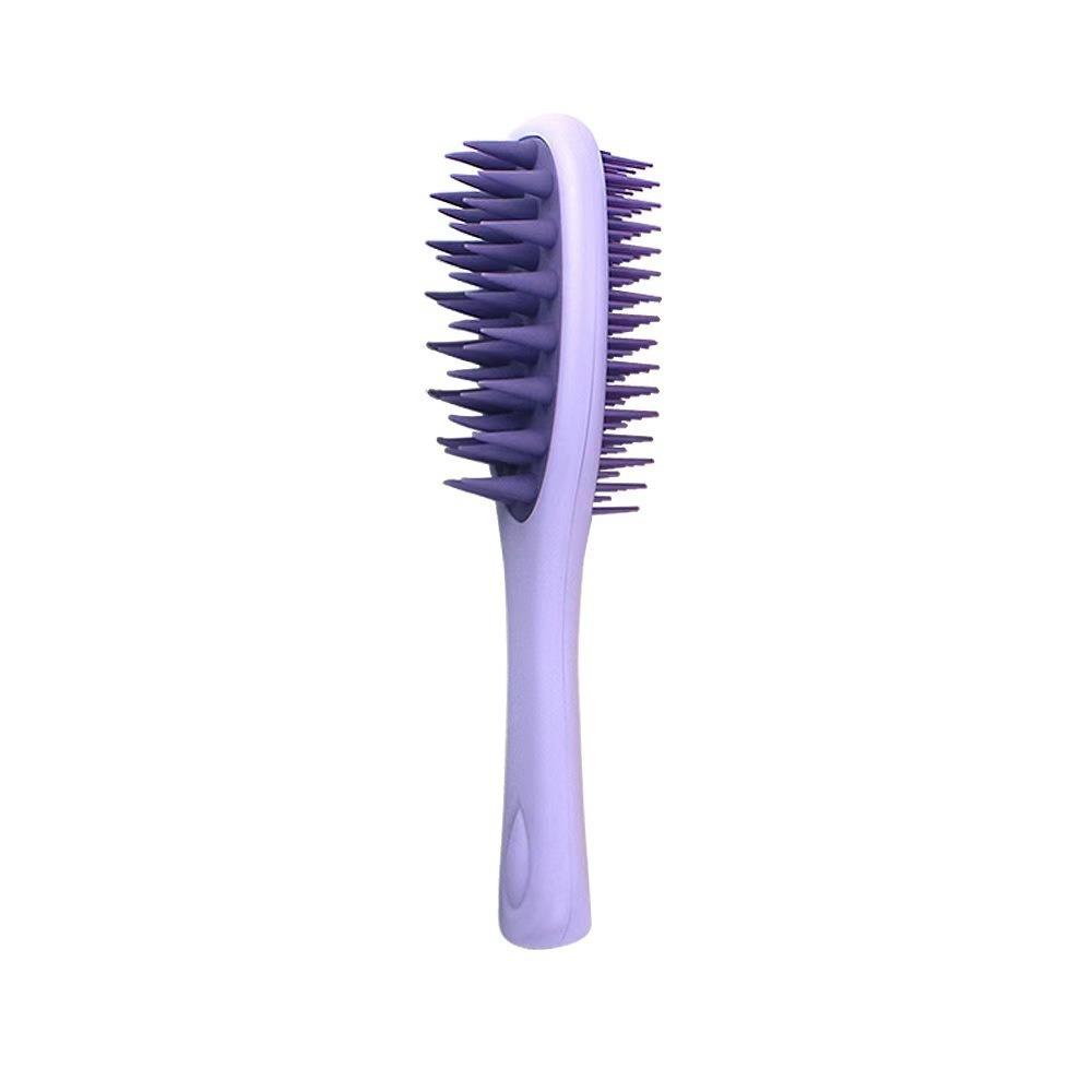 Double-sided 2-in-1 Comb Hair Massager Scalp Massage Brush Silicone Shampoo Brush