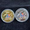 1 Pcs Good Luck And Happiness Medal Collection Coin Lucky Happy Birthday Commemorative Coins