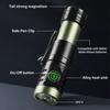 High-power 4 XPG+LED Flashlight 1000LM High-power Tactical Flashlight Outdoor Adventure Hiking Emergency Lighting Lantern Torch