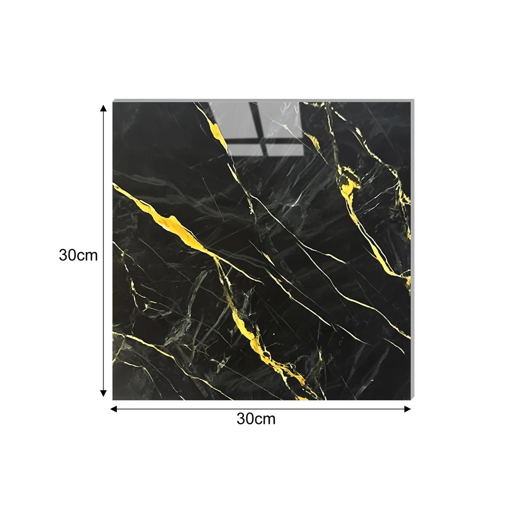 30*30CM Imitation Tile 3D Wall Stickers Self-adhesive Wall Decor Bathroom Floor Waterproof Moisture-proof Kitchen Wallpaper