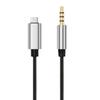 USB C - Вспомогательный кабель с металлическими разъемами, плетеный шнур, для прямых трансляций и профессионального аудиооборудования