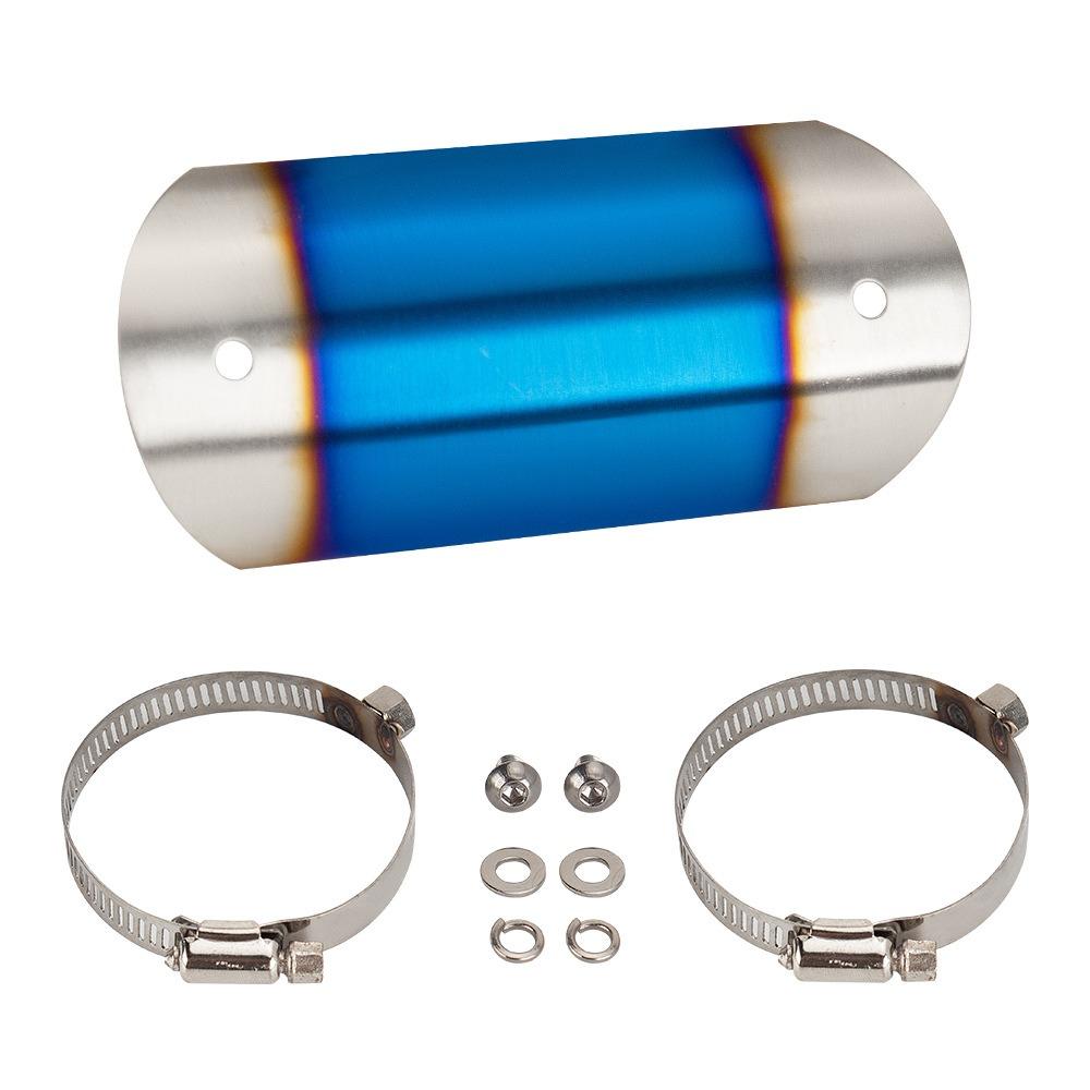 Mid Section Coverage Mid Pipe Heat Shield Motorcycle Heat Guard Motorcycle Exhaust Mod