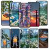 Милый арт красивый инди ярко-розовый Чехол для Samsung A51 A71 A21S A12 A15 A25 A31 A41 A32 A23 A33 A53 A73 A03S A05S A13 5G A72 Обложка