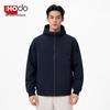 Hongdou Unisex Full-Zip Hooded Athletic Sweatshirt