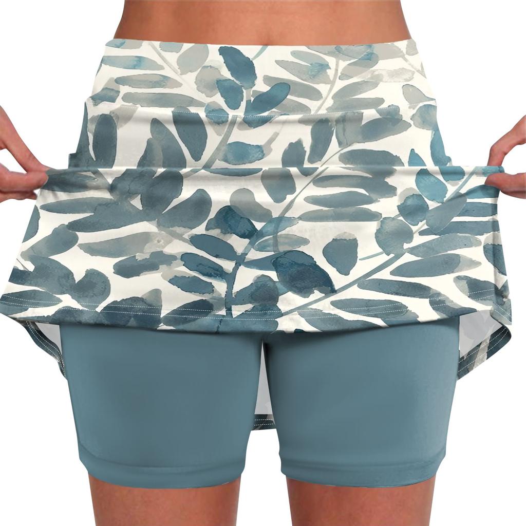 Эластичные брюки-кюлоты для йоги для женщин, спортивные шорты с принтом, легкие узкие однотонные бегуны с высокой талией