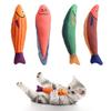Имитация формы рыбы, интерактивная самовосстанавливающаяся игрушка-рыба, кошка, кошка, самодовольная подушка, устойчивая к укусам, плюшевая подушка
