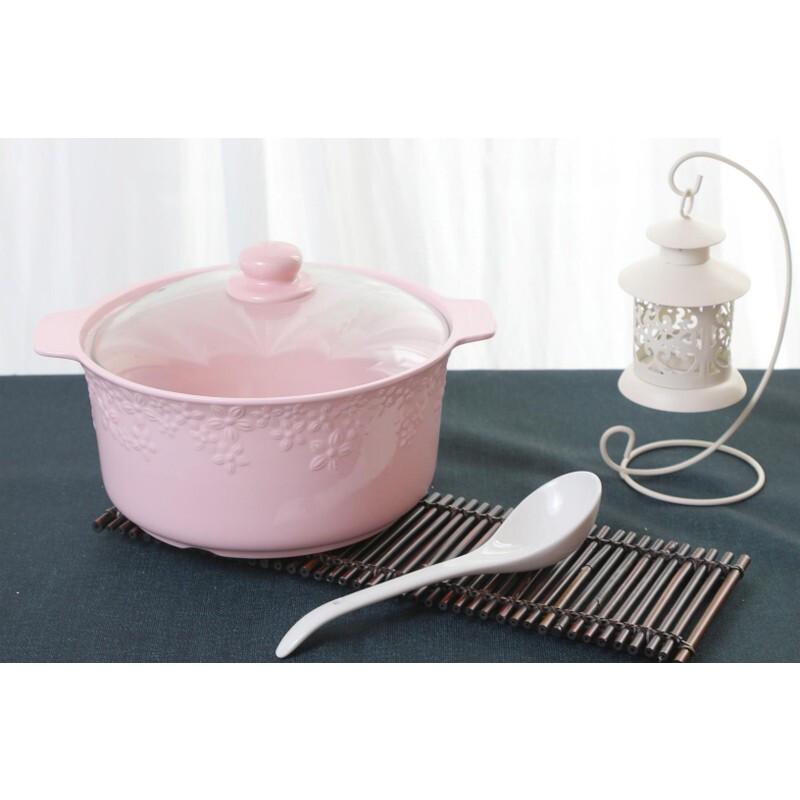 Shunxiang Colorful Embossed Open Flame Cooking Pot