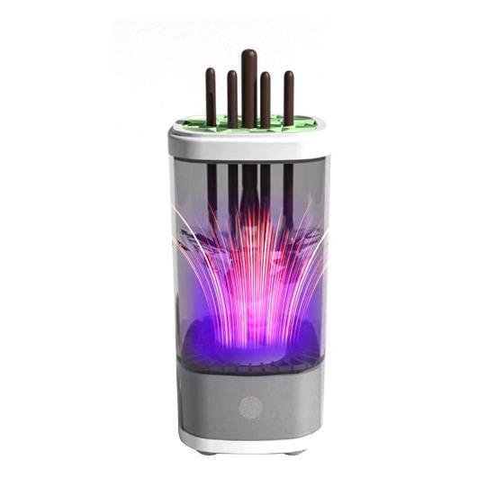 Электрический очиститель для кистей для макияжа с УФ-сушкой, работающий от USB, автоматическая машина для чистки косметических кистей, сушилка для мытья кистей, контейнер для инструментов