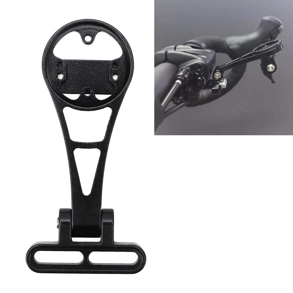 Out Front Cycling Computer Mount Adjustable Out Front Handlebar Mount Compatible for Action Camera