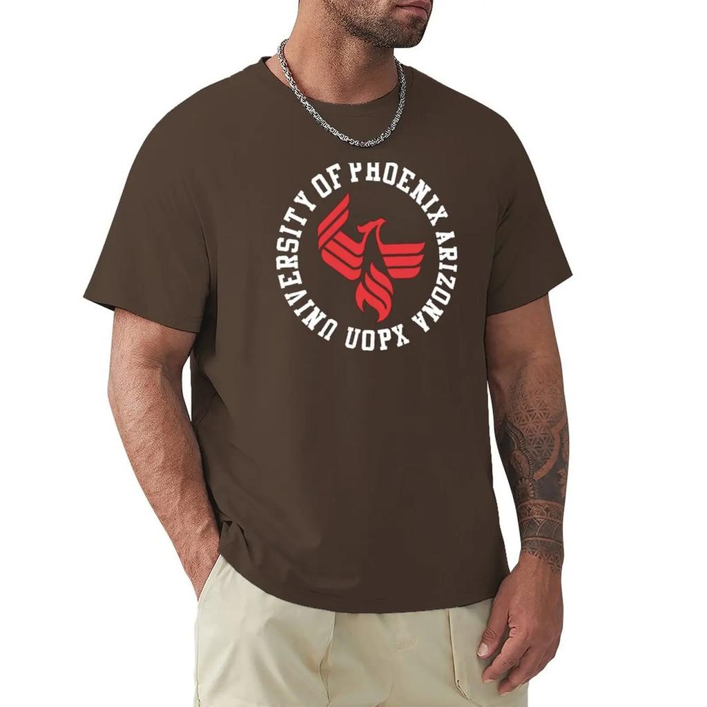 The University of Phoenix Thinking Ahead T-Shirt blacks edition hippie clothes white t shirts