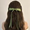 Long Tassel Balletcore Bow Hairpin Y2k Bowknot Ribbon Hair Clip Sweet   Girl
