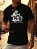 European and American Style Funny Animal Men'S Round-neck T-shirt That'S It, You're Going To Be Put In The Soup Fun