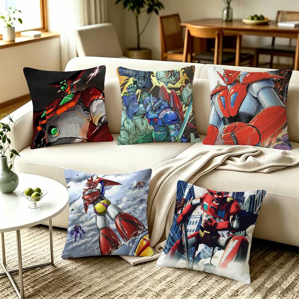 Getter Robo Shin Getter Robo Pillow Covers Home Sofa Cushion Covers and Aecorative Custom