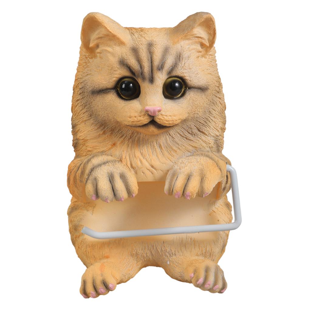 Милый тематический диспенсер для рулона туалетной бумаги для ванной комнаты, настенный, для хранения, из полимерного материала, компактный, экономящий место, домашний декор