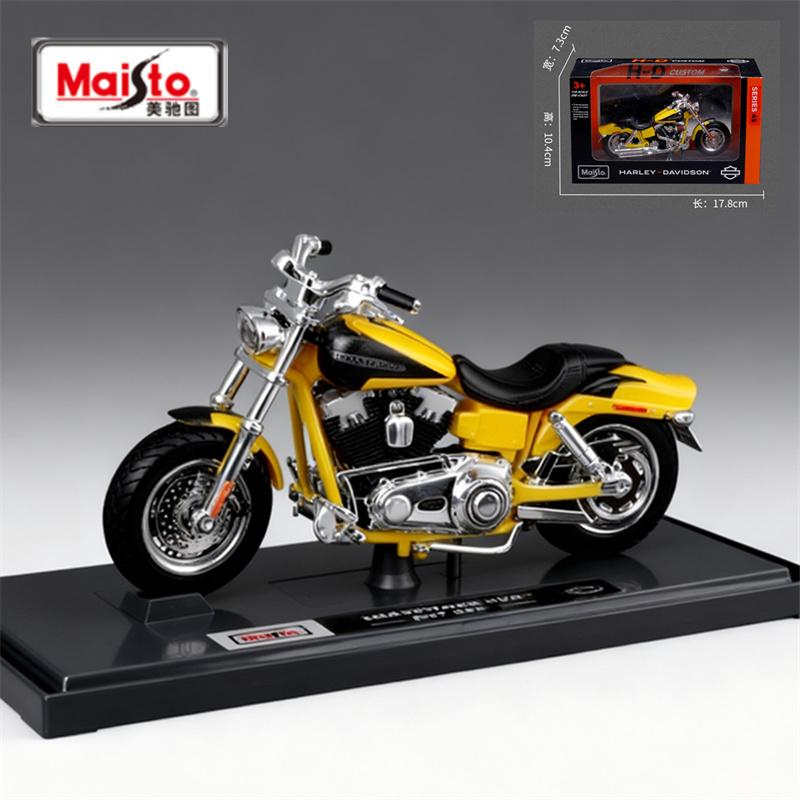 Майсто 1:18 Harley 2009 Fxdfse Cvo Fat Bob Сплав Спортивный Круизный Модель Мотоцикла Литая Модель Мотоцикла для Уличных Гонщиков Подарок для Детей