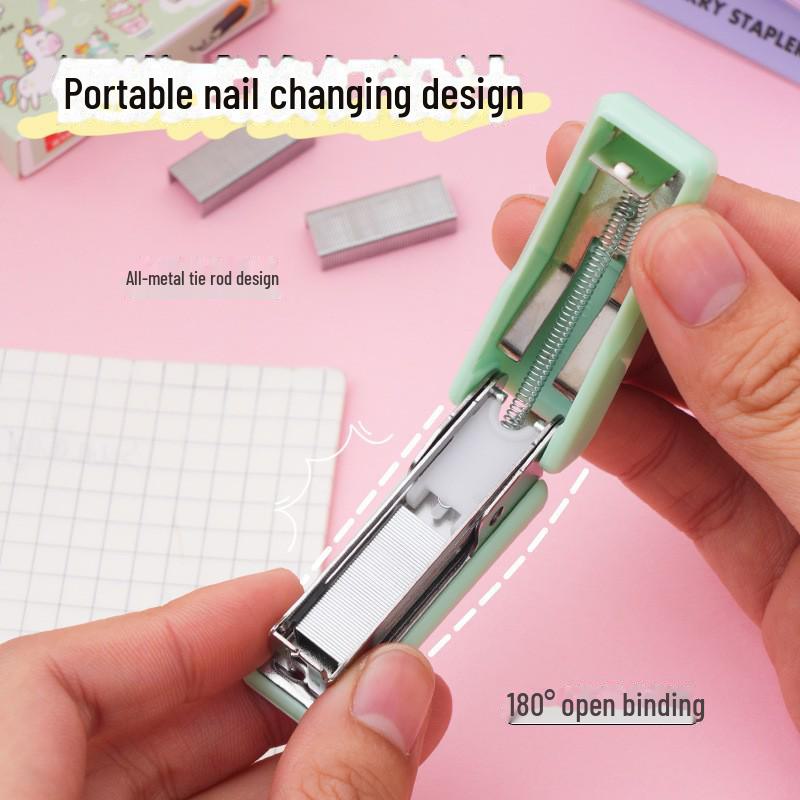 Набор мини-степперов «Мультяшный»: Милые Канцелярские Товары Пастельных Цветов, Облегчающие Работу для Студентов