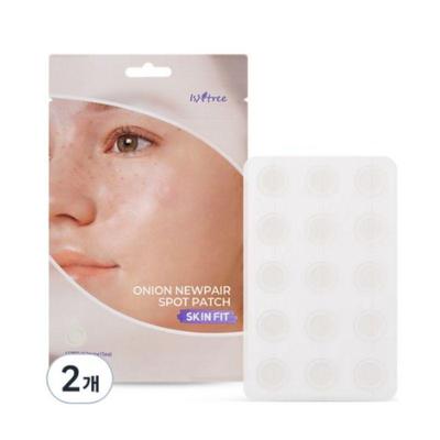 Патчи от высыпаний Onion Newpair Spot Patch Skin Fit – 15 патчей × 2 упаковки | Гидроколлоидные патчи для ухода за проблемной кожей