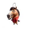 Colorful Large Mouth Horse Ornament Handmade Horse Hanging Decoration Vibrant Horse Charm Upgrades for Kids & Teens