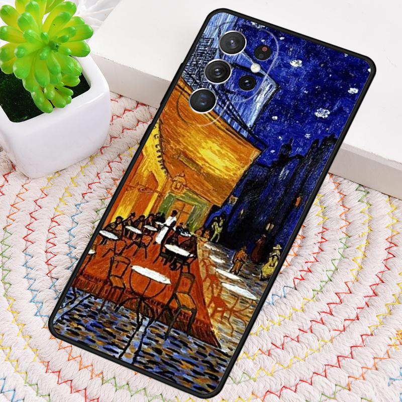 Чехол для телефона Blossom-Gogh для Samsung Galaxy note 10 pro S26 Ultra S23 S24 FE S25 S21 S22 PLUS противоударный Чехол