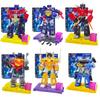 Blokees Transformer Optimus Prime Building Blocks Transforming Bumblebee Action Figure Robot Model Kids Gif