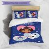 3pcs Gaby's Bubble House4 Cover Set - Personalized Name, HD Printed Bedding with 1 Cover and 2 Pillowcases - Perfect for Home Decor, Easy Care