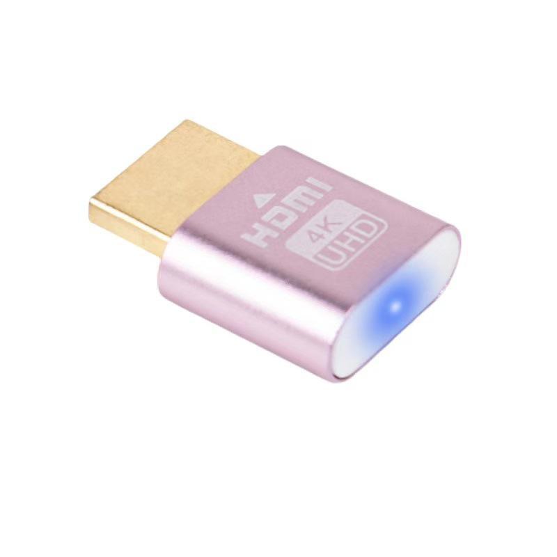 Адаптер видеокарты HDMI для виртуального дисплея: Поддержка нескольких портов (DP, DVI, VGA) для игр и удаленной настройки.