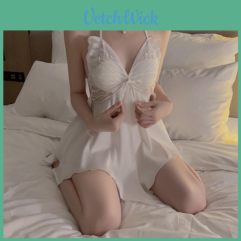 Satin Camisole Sleepwear With Irregular Hem And Breathable Fabric For Relaxation