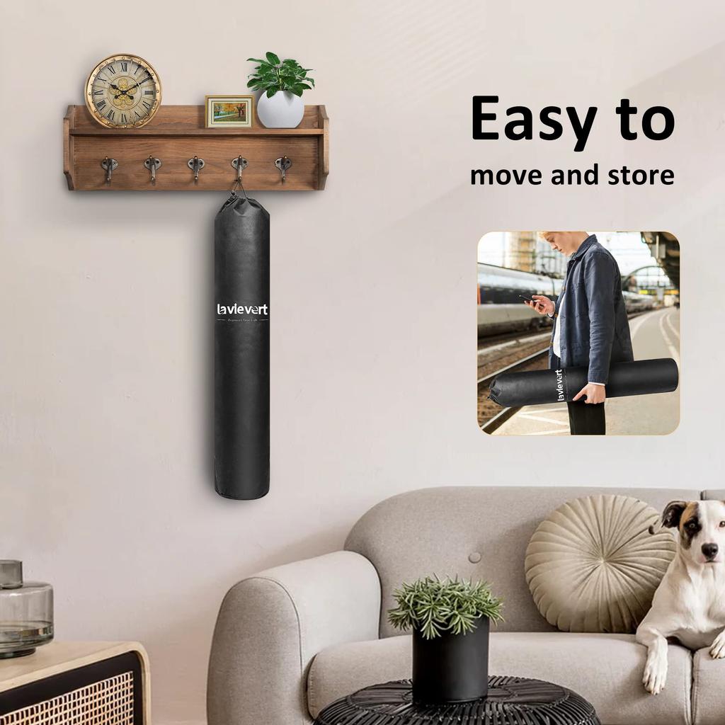 Lavievert Giant Jigsaw Puzzle Mat Roll-Up Portable Puzzle Saver Board, Large Felt Puzzle Mat with Storage Keeper Holder, Drawstring Closure Storage