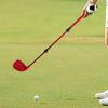 Golf Putter, Chipper Club Non Slip Portable Equipment Gift Training Aid Telescopic for Playing