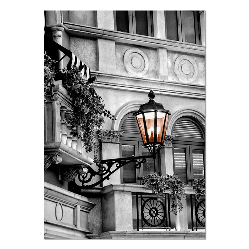 Парижская башня колесо обозрения трамвайная дорога уличная настенная живопись на холсте плакаты на скандинавскую тему и принты настенные панно для декора гостиной