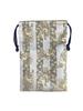 Kyoto Buddhist Altar Supplies Shuren Premium Gold Brocade Drawstring Pouch for Goshuin Sutra and Stamp Collection Book Nishijin-ori (Temple Stamp)
