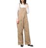 Schott Women's Overall Pants, Size F (180), Khaki, 782-1910008