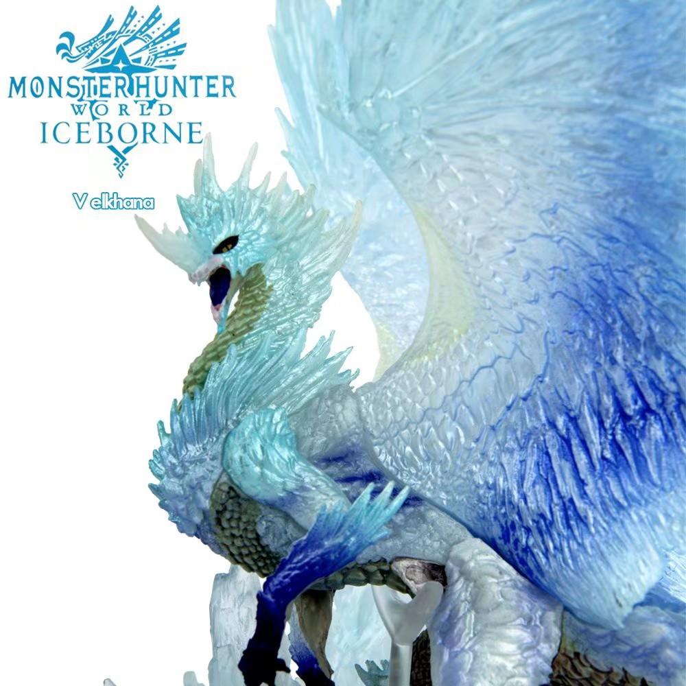 Игра Monster Hunter Iceborne Вельхана Джин-Оуга Кушала Даора Гор Магала Брахидиос Дракон ПВХ Статуя Фигурка Модель Игрушки