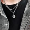Chic Sweet & Cool Statement Necklace for Women: Trendy Clavicle & Sweater Chain Design for Autumn/Winter Fashion