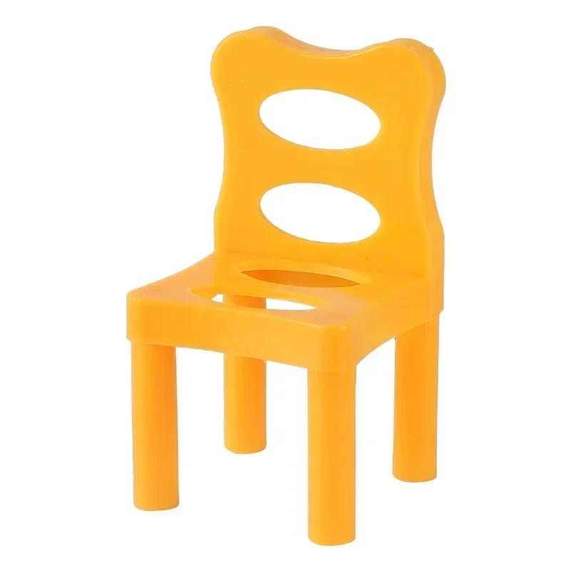 Children's Mini Folding Chair Balanced Desktop Fun Game Toys Balance Chairs Adult Kids Stacking Game Interactive Toy Gift