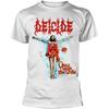 Футболка Deicide Once Upon The Cross Логотип группы Новая Официальная Мужская Белый Размер XXL