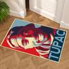 2pac Floor Mat Suitable for Playrooms Entryway Dining Room Balcony Anti-slip Rug Anime Office Decor Perfect Gift for Friends & Family